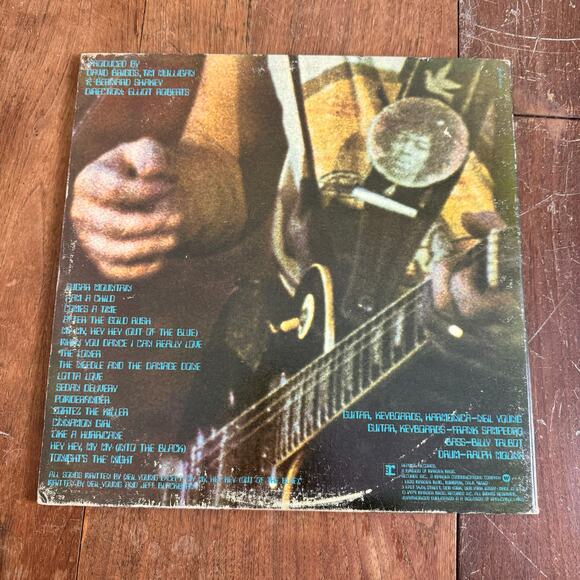 Neil Young Crazy Horse Live Rust Tour‎ LP Vinyl Record 1979 Reprise Records - Picture 2 of 10
